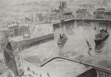 Il porto di Dieppe 1929