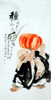 Figuras budistas - Pintura Chinesa
