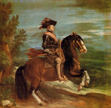 Retrato ecuestre de Felipe IV 1635