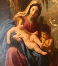 Die Jungfrau und Kind mit St. Johannes der Täufer