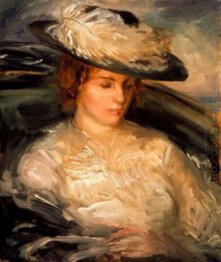 Retrato da senhorita Scobell em um bathchair (O ​​convalescente)