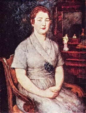 Ritratto della moglie dell\'artista\'\' s Maria Ivanovna Mashkova
