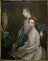Porträtt av konstnärens döttrar