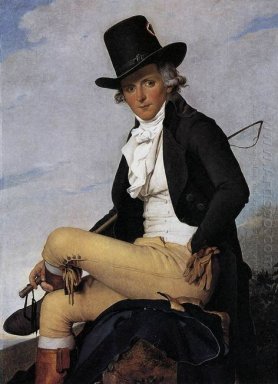 Retrato de Pierre Seriziat artista S cunhado 1795