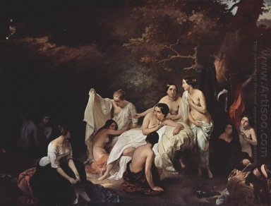 Banhando ninfas 1831