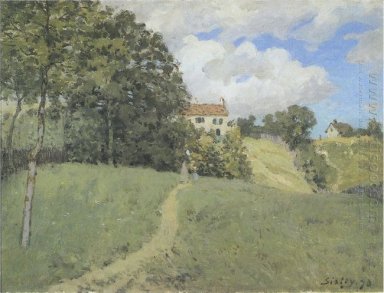 paisaje con casas 1873