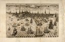 Veduta della città di Boston