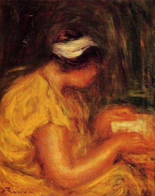 Jeune femme lisant