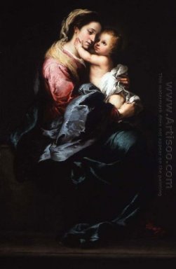 Мадонна с младенцем 1650