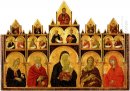 Madonna och barn med Saints 1318