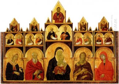 Мадонна с младенцем и святыми 1318
