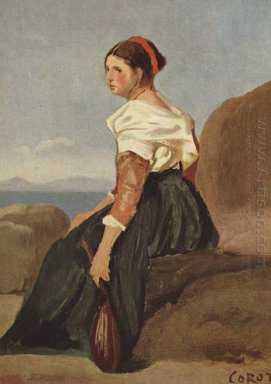 Donna con mandolino 1828