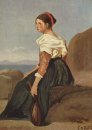 Woman With Mandolin 1828