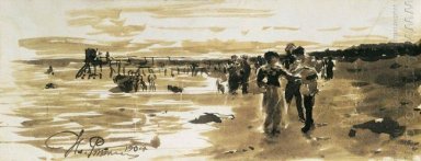 On The Seashore 1904