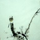 Oiseaux et fleurs - Peinture chinoise