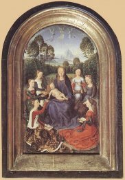 Diptych Of Jean De Cellier Detil