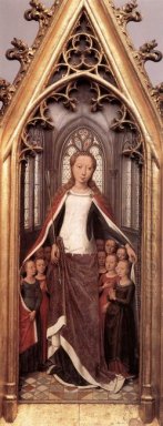 Sant\'Orsola e il santo Virgins From The Reliquiario di Sant\'Orso