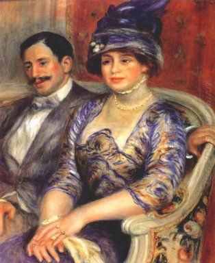 Portrait von M und Mme Bernheim De Villers 1910