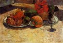 Stilleben mit Mangos und Hibiskus 1887