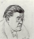 Portret van Ivan Moskvin 1914