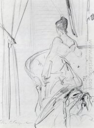 Studie för Madame X