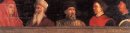 Retratos de Giotto Uccello Donatello Manetti y Bruno