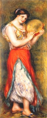 Dancer Met Tambourne Gabrielle Renard 1909