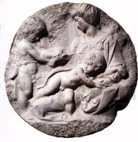 Madonna e Criança com o Menino Batista (ou Taddei Tondo)