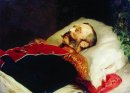 Император Александр II на смертном одре 1881
