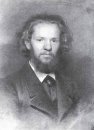 Retrato del artista Johann Gottlieb Wenig 1861