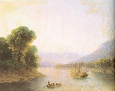 River Rioni Georgia 1880
