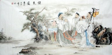 Peinture Gaoshi-chinois