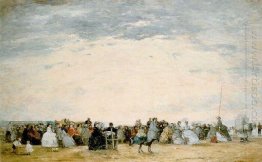 The Beach At Trouville 1865