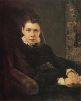 Portrait Of D Khrushcheva The Artist S Suster 1874