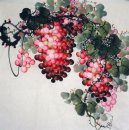 Uvas - Pintura Chinesa