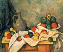 Curtain Jug And Fruit 1894