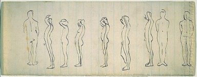 Neuf études d\'une figure