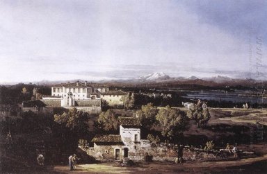 Vue de la Villa Cagnola Au Gazzada Nevarese 1744