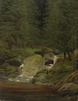 Pines à la cascade
