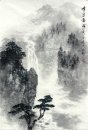 Árbol de pino - la pintura china