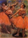 rojas faldas de ballet
