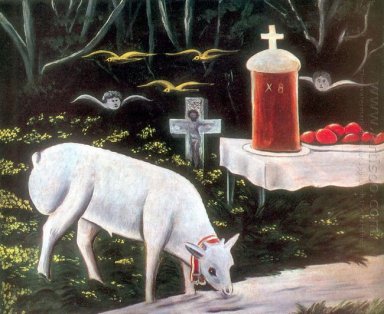 Lamb And Easter Tabela com vôo Anjos