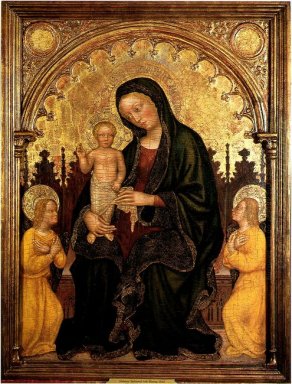 Madonna col Bambino e due angeli Gentile da Fabriano