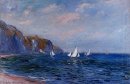 Cliffs And Sailboats At Pourville 1882