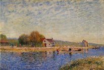 o canal Loing 1884