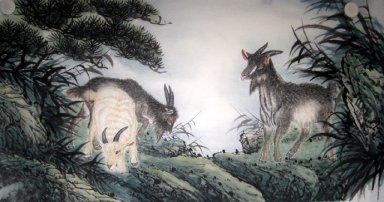 Sheep - Chinese Painting