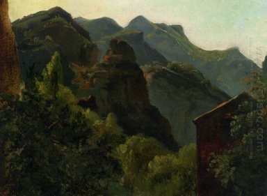 Côté de la vallée de Saint-Vincent Auvergne 1830