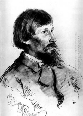 Portrait de l\'artiste Viktor Vasnetsov 1882