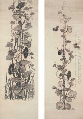 Motte und Convolvulus (Thumbnail-Panels)
