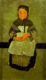 Sedikit Breton Gadis Duduk Portrait Of Marie Francisaille